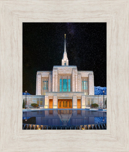 Ogden Temple Milky Way
