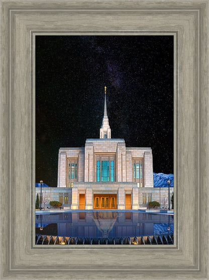 Ogden Temple Milky Way