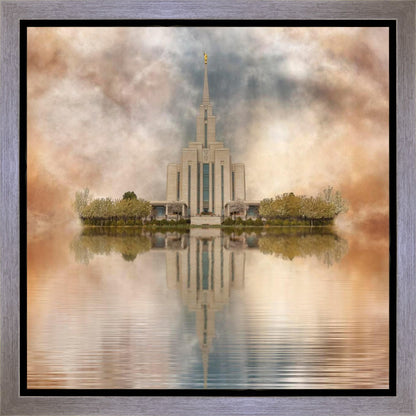 Millennial Reflection Oquirrh Mountain Temple