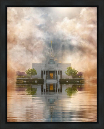 Millennial Reflection Draper Temple