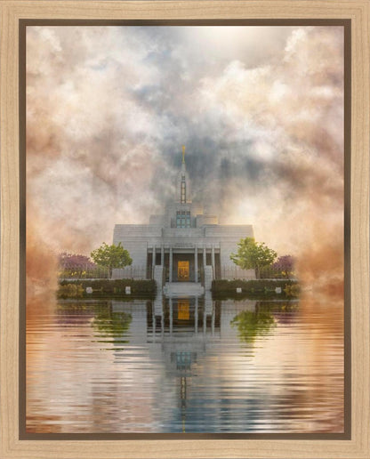 Millennial Reflection Draper Temple