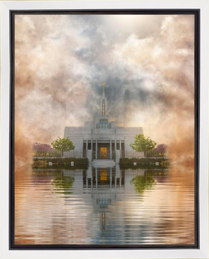 Millennial Reflection Draper Temple
