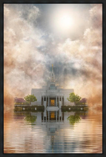 Millennial Reflection Draper Temple