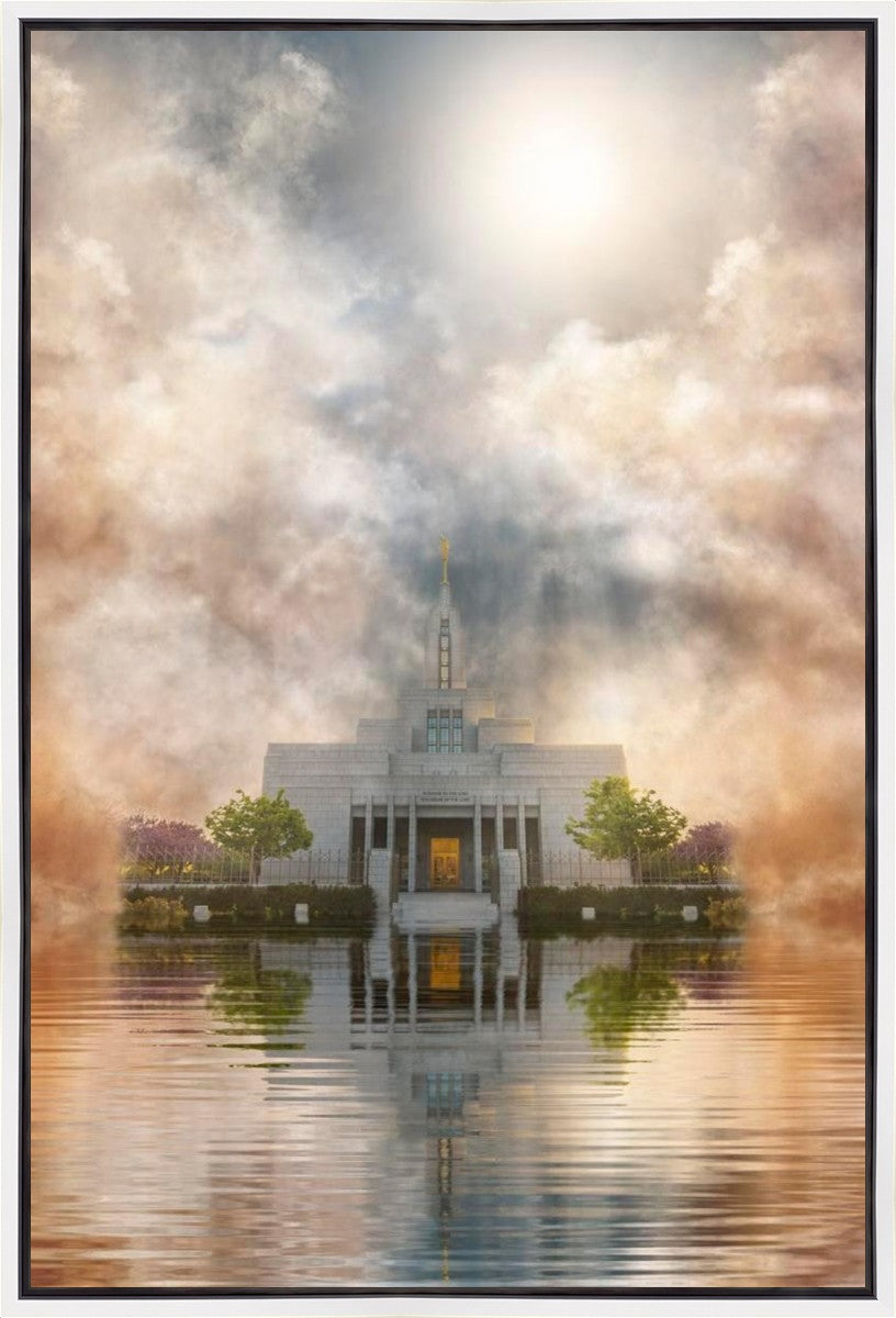 Millennial Reflection Draper Temple