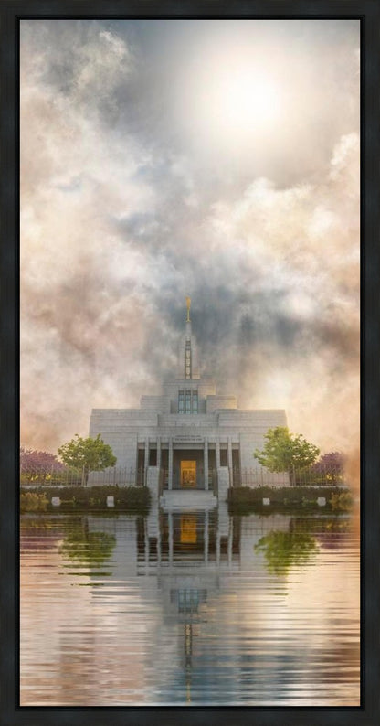 Millennial Reflection Draper Temple