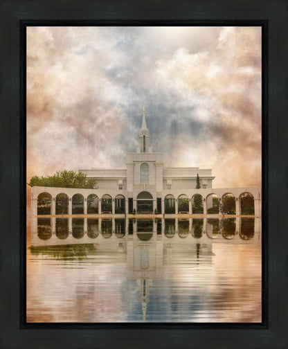 Millennial Reflection Bountiful Utah Temple