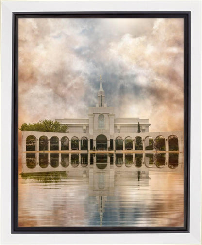 Millennial Reflection Bountiful Utah Temple