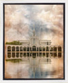 Millennial Reflection Bountiful Utah Temple Gallery Wrap