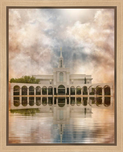 Millennial Reflection Bountiful Utah Temple