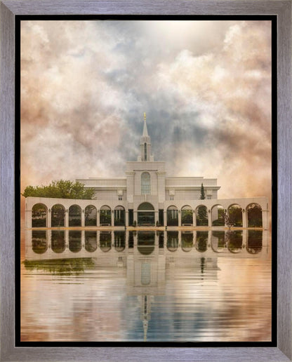 Millennial Reflection Bountiful Utah Temple