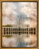 Millennial Reflection Bountiful Utah Temple Gallery Wrap