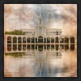 Millennial Reflection Bountiful Utah Temple Gallery Wrap