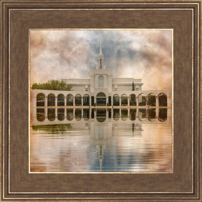 Millennial Reflection Bountiful Utah Temple