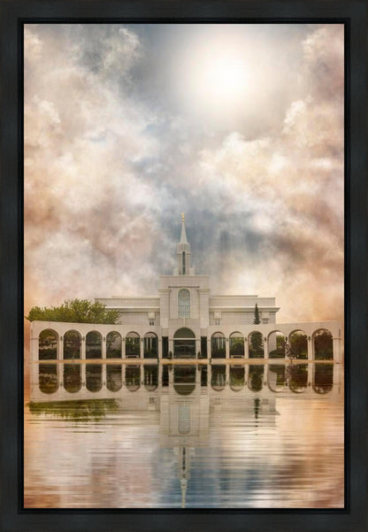 Millennial Reflection Bountiful Utah Temple