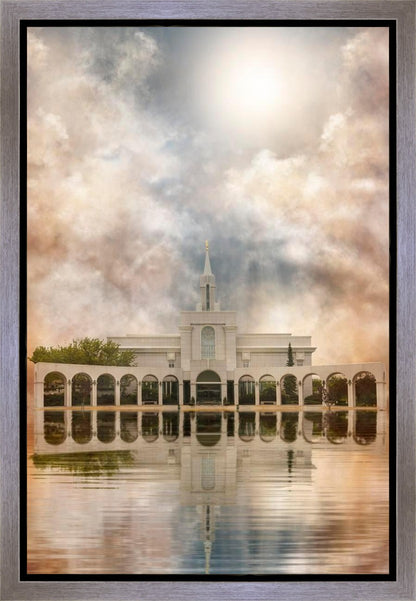 Millennial Reflection Bountiful Utah Temple