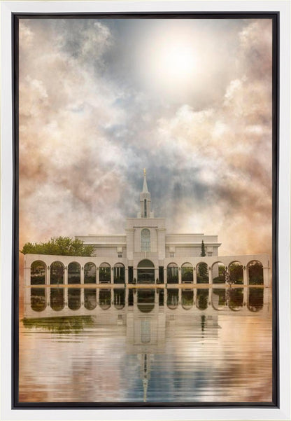 Millennial Reflection Bountiful Utah Temple