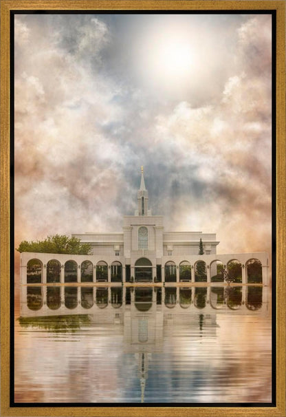 Millennial Reflection Bountiful Utah Temple