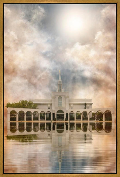 Millennial Reflection Bountiful Utah Temple