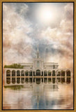 Millennial Reflection Bountiful Utah Temple Gallery Wrap