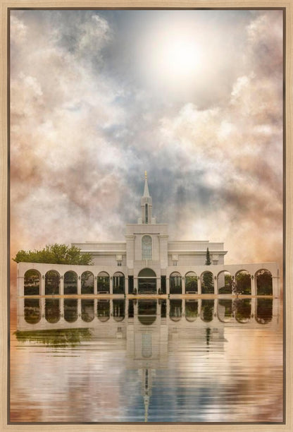 Millennial Reflection Bountiful Utah Temple