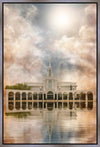 Millennial Reflection Bountiful Utah Temple Gallery Wrap