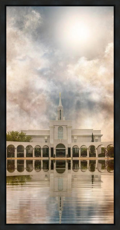 Millennial Reflection Bountiful Utah Temple