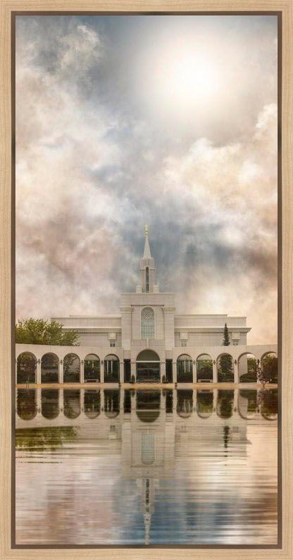 Millennial Reflection Bountiful Utah Temple