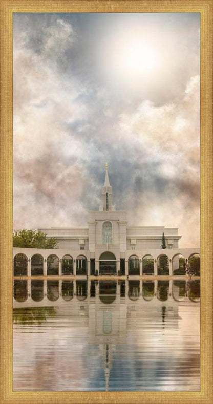 Millennial Reflection Bountiful Utah Temple