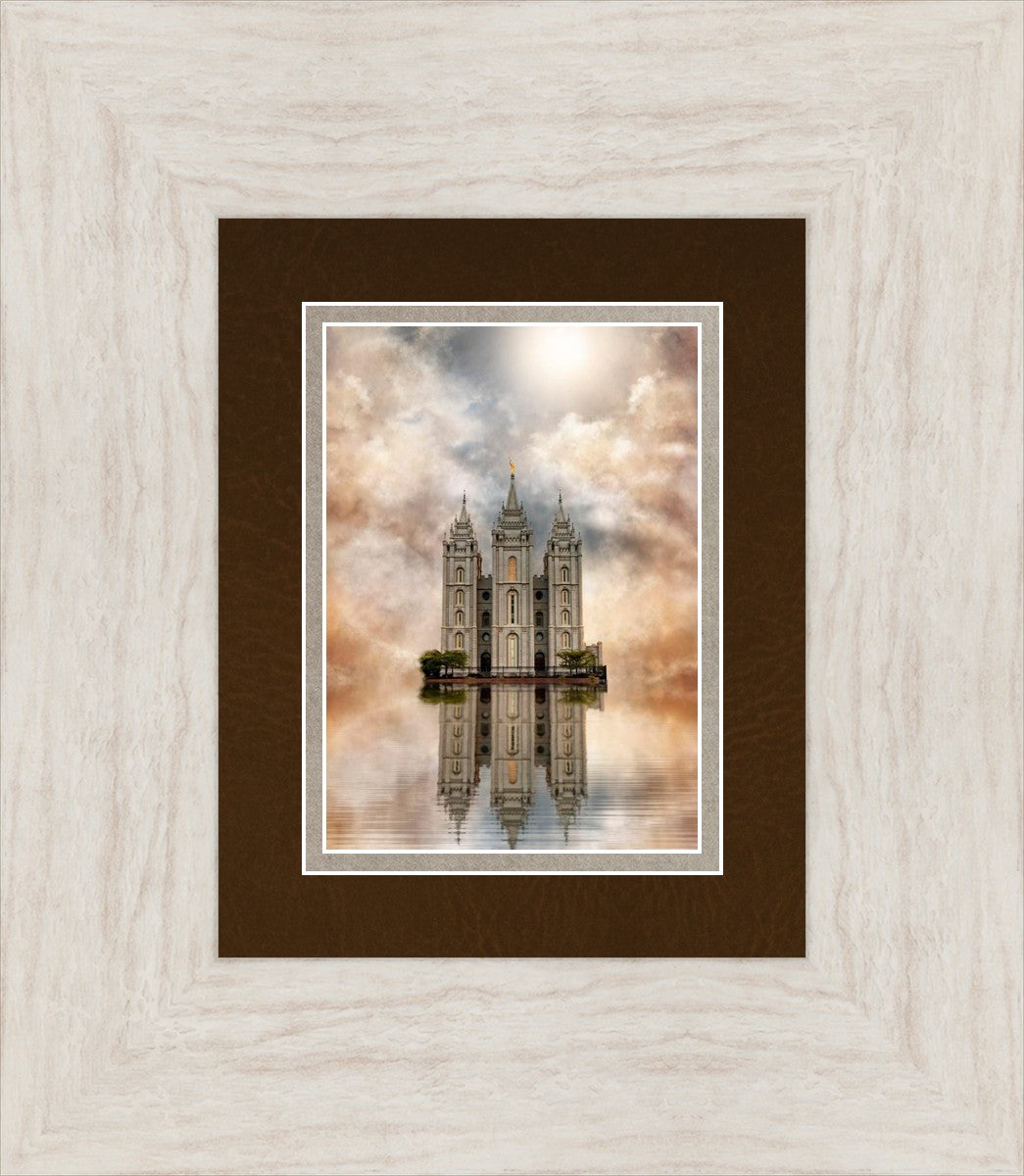 Millennial Reflection Salt Lake City Utah Temple