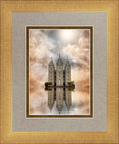 Millennial Reflection Salt Lake City Utah Temple