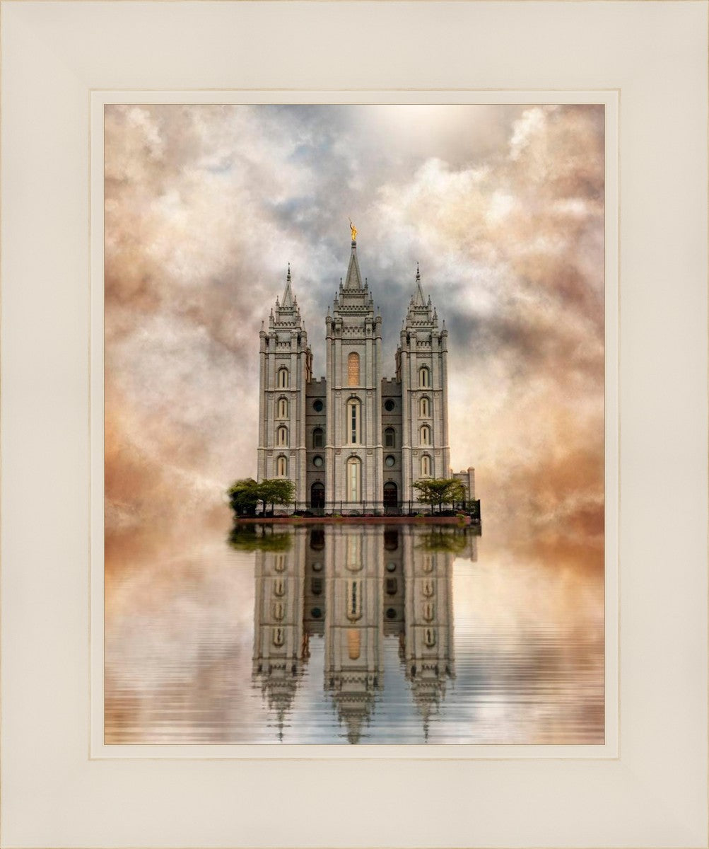 Millennial Reflection Salt Lake City Utah Temple