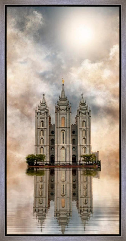 Millennial Reflection Salt Lake City Utah Temple