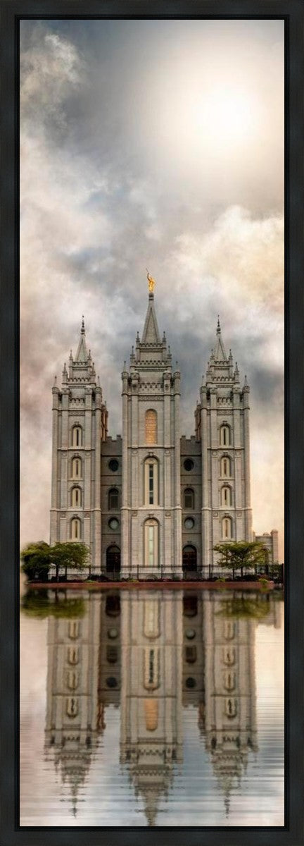 Millennial Reflection Salt Lake City Utah Temple