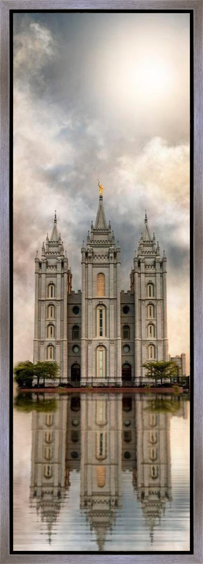 Millennial Reflection Salt Lake City Utah Temple