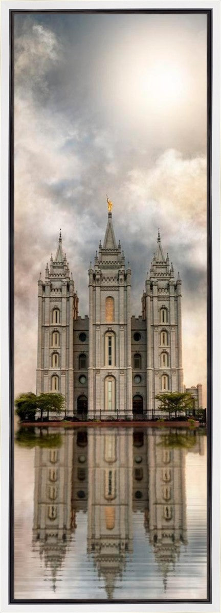 Millennial Reflection Salt Lake City Utah Temple