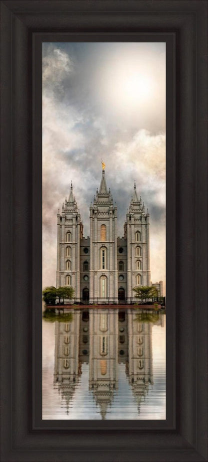 Millennial Reflection Salt Lake City Utah Temple