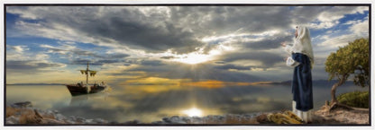 Cast Thy Net Large Wall Art Gallery Wrap