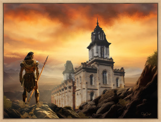 Moroni at Manti