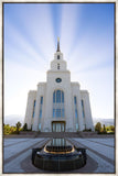 Layton Utah Beams of Glory Large Wall Art