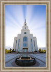 Layton Utah Beams of Glory Large Wall Art