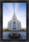 Layton Utah Beams of Glory Large Wall Art