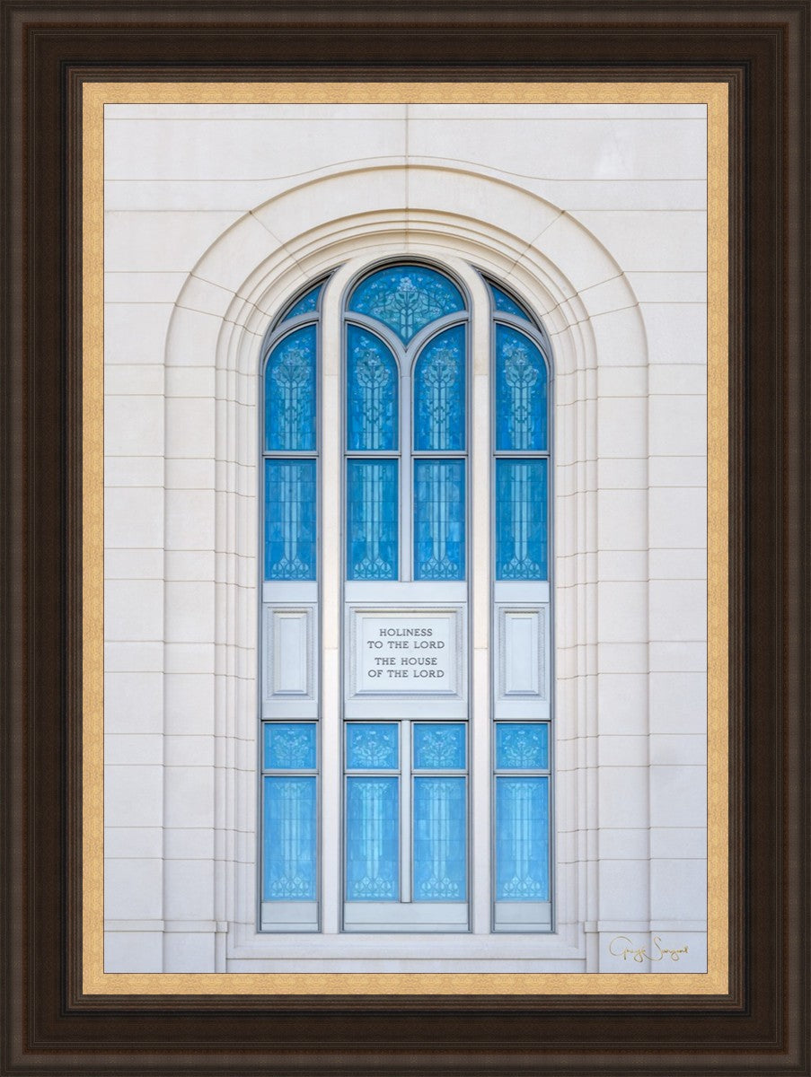 Layton Utah Holiness to the Lord Large Wall Art