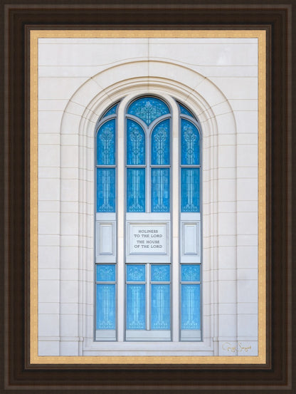 Layton Utah Holiness to the Lord Large Wall Art