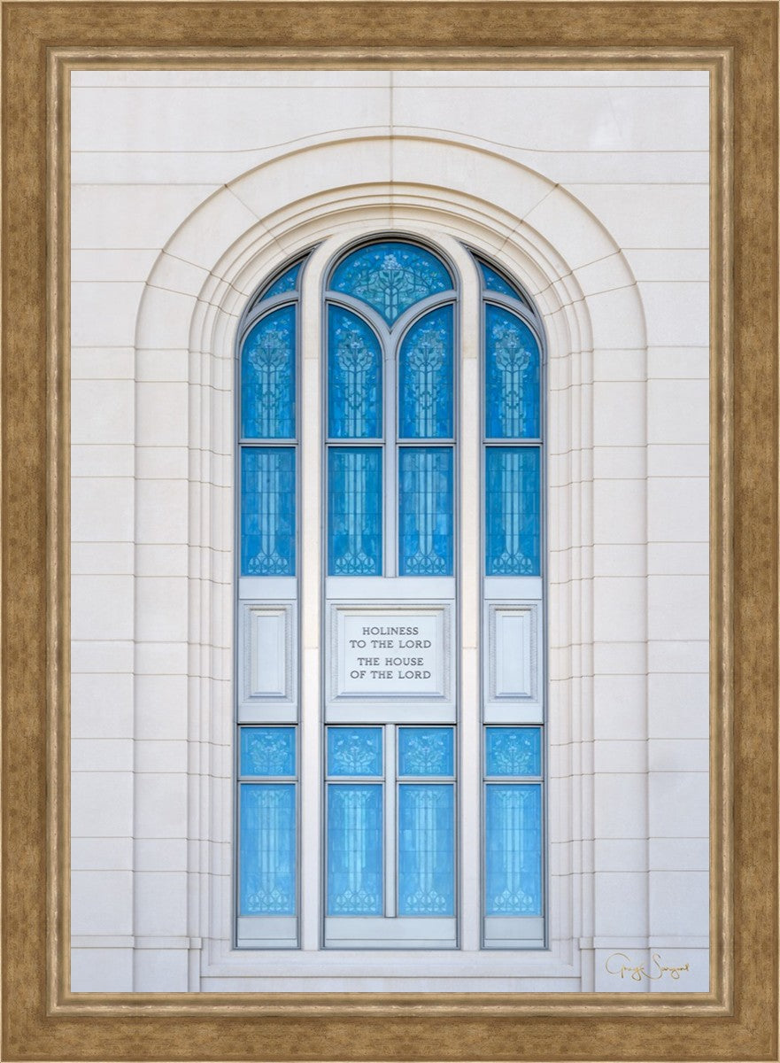 Layton Utah Holiness to the Lord Large Wall Art