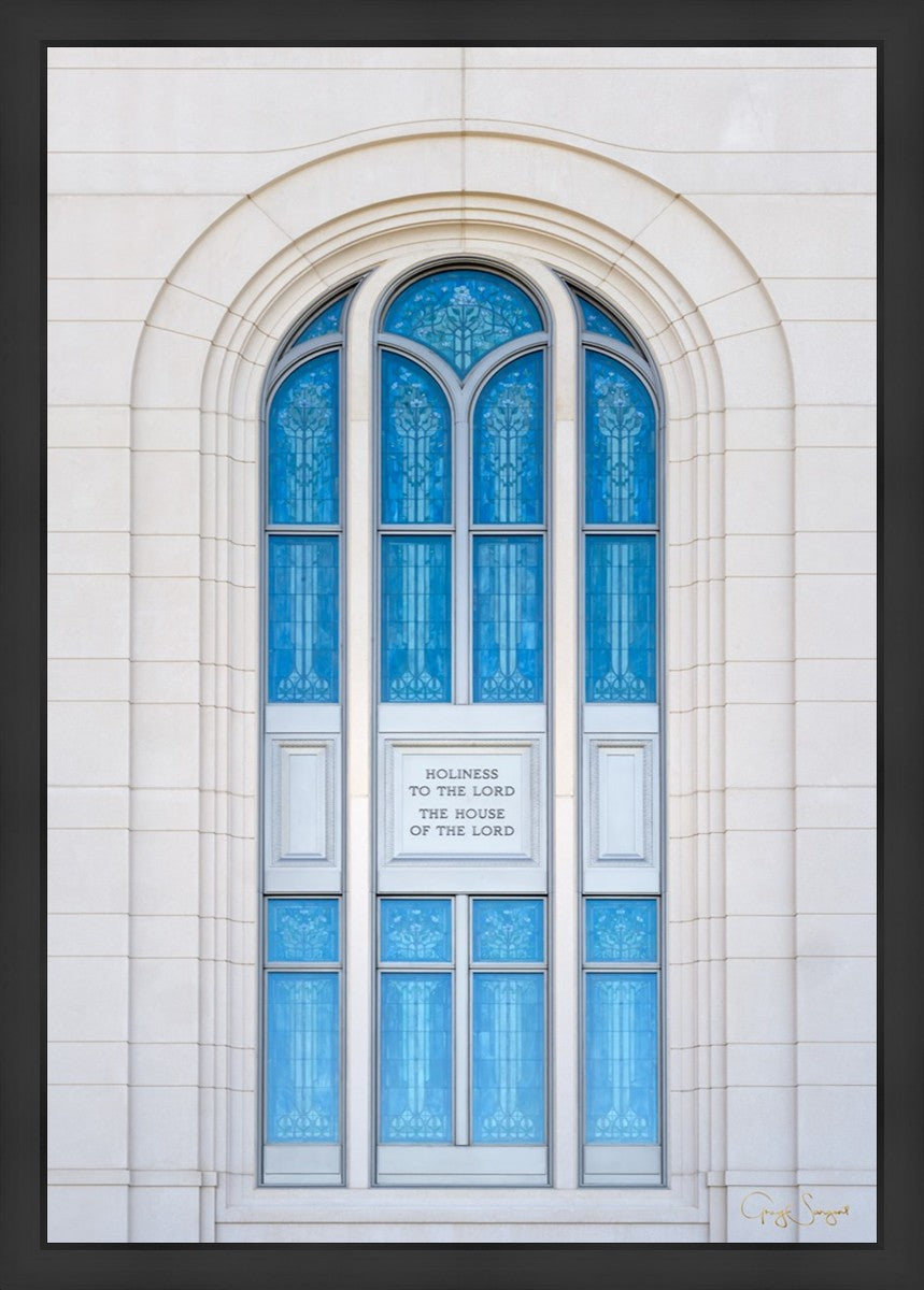 Layton Utah Holiness to the Lord Large Wall Art
