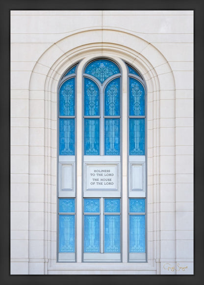 Layton Utah Holiness to the Lord Large Wall Art
