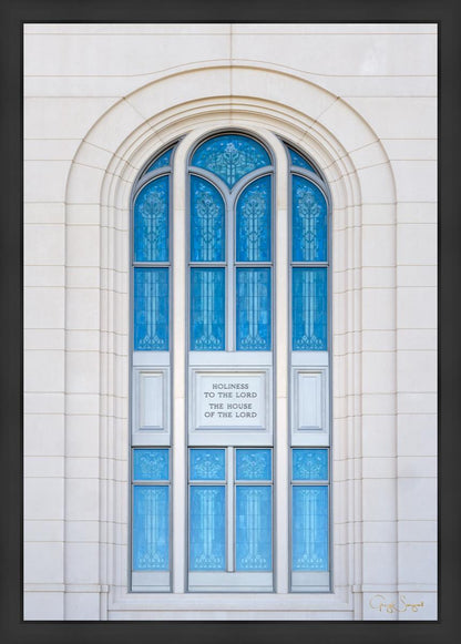 Layton Utah Holiness to the Lord Large Wall Art
