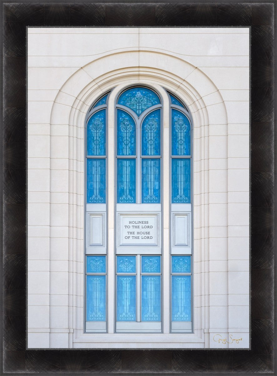Layton Utah Holiness to the Lord Large Wall Art