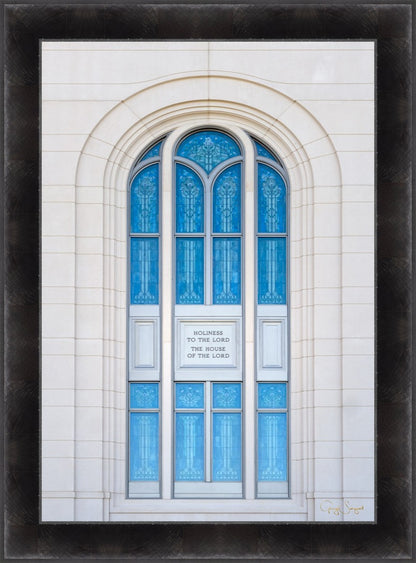 Layton Utah Holiness to the Lord Large Wall Art
