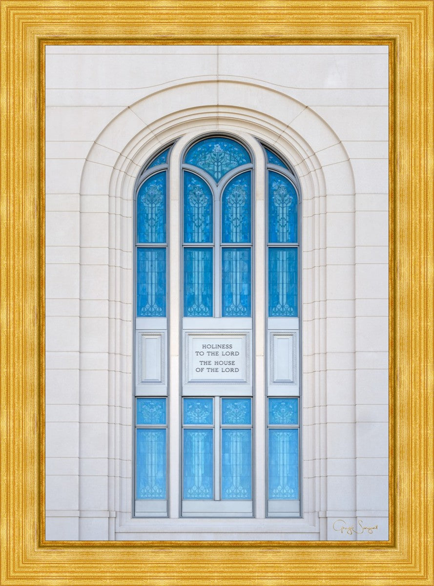 Layton Utah Holiness to the Lord Large Wall Art